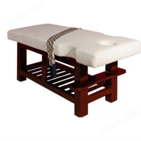 豪匠美业 厂家定做美容床 按摩床 实木按摩理疗床泰式中式推拿