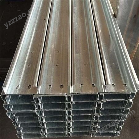 钢结构建筑型材 冷弯型钢可加工定做云 南C型钢 库存充足