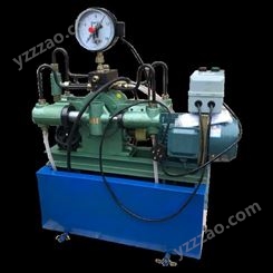 电动试压泵 可调压力的四缸增压泵 4DSB活塞式管道打压机 带自控