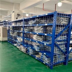 工厂直销 贯通式连展货架 家用储物自由组合 超市组合连展货架