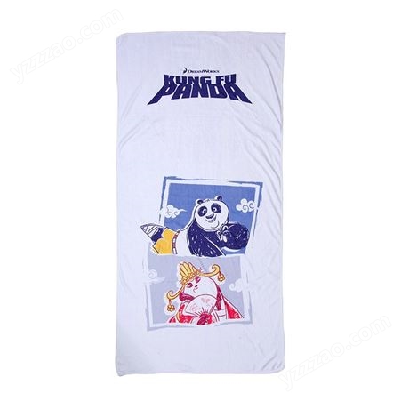 影业功夫熊猫趣味涂鸦毛巾三件套 AJF010011影业总代理商