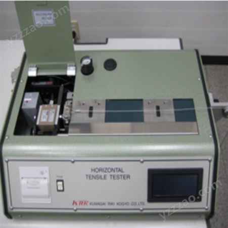 日本熊谷理机KRK桌面型水平拉伸强度测试仪2000-C