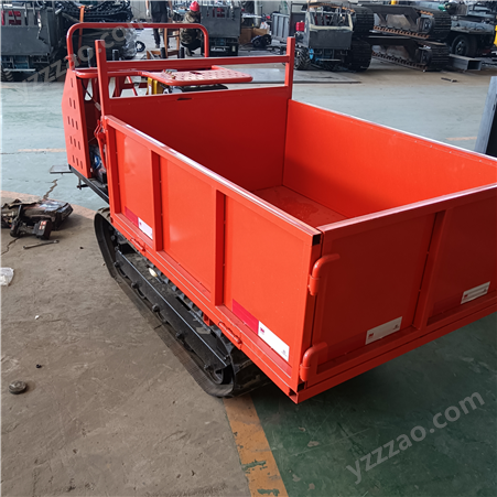 YY-LWE-L120 益宇 耐腐蚀 钢制 自卸式 履带运输车 运货拖拉机