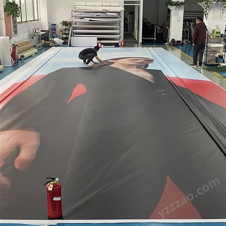 工厂定制5米大幅不拼接广告喷绘布 外光刀刮布uv打印 材质结实
