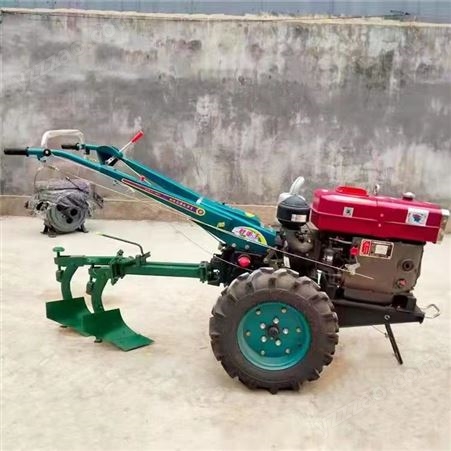 电启动手扶拖拉机 家用小型松土机 开沟施肥回填机