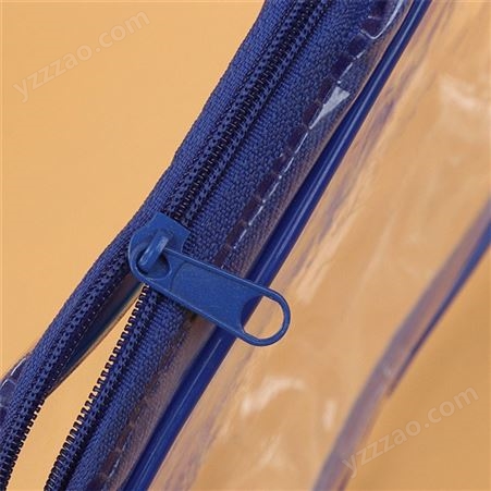 供应透明拉链PVC袋子 生产PE手提袋 EVA塑料袋 服装包装袋
