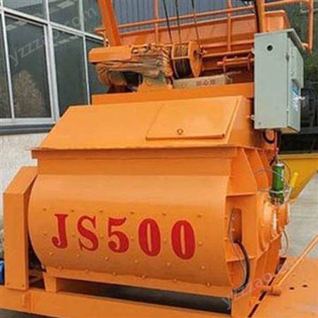 js500混凝土搅拌站厂 小型全自动搅拌机 操作便捷 荣盛机械