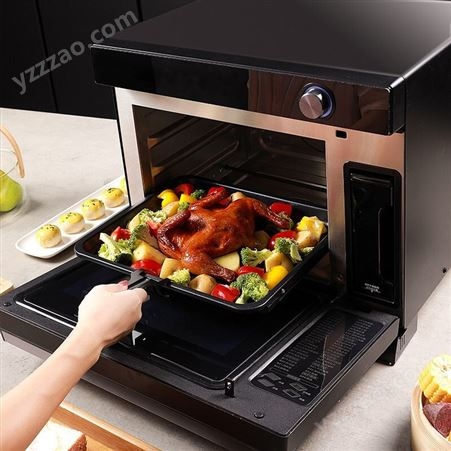 格兰仕家用蒸烤一体机 多功能蒸烤一体机 智能控温 三层烹饪空间2