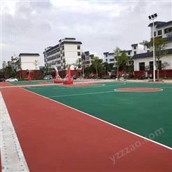室外篮球场硅Pu_广西厂家