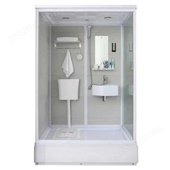 重庆集成卫浴公寓民宿卫生间 整体淋浴房设备 供应成品淋浴房