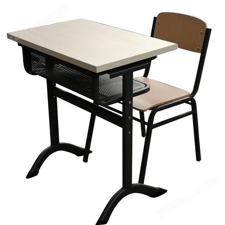 学校辅导班课桌椅 单双人培训桌椅 组合书桌活动桌