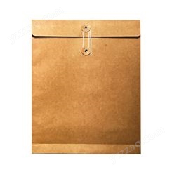 A4牛皮纸档案袋 投标袋 资料袋 加厚合同收纳袋 印logo