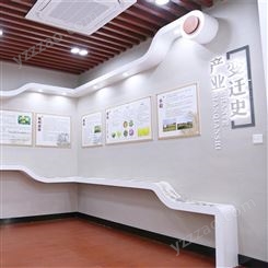 温州乡村建设展厅设计装修 宁波中式美丽乡村建设 振兴文化墙展厅