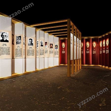 阜阳文化展厅设计装修 蚌埠文化空间设计 淮南文化展厅设计 展厅设计