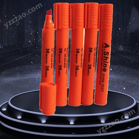 30 dyn/cm科甲电子塑料薄膜表面张力检测笔 一次性电晕达因笔 可选