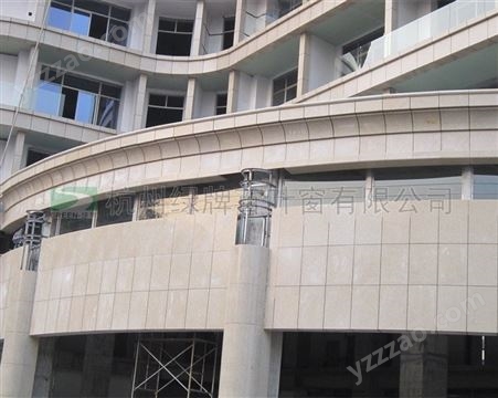 杭州绿牌百叶窗玻璃百叶幕墙型 建筑玻璃供应批发