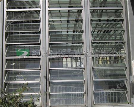 杭州绿牌建筑玻璃 玻璃百叶窗幕墙型玻璃百叶窗定制