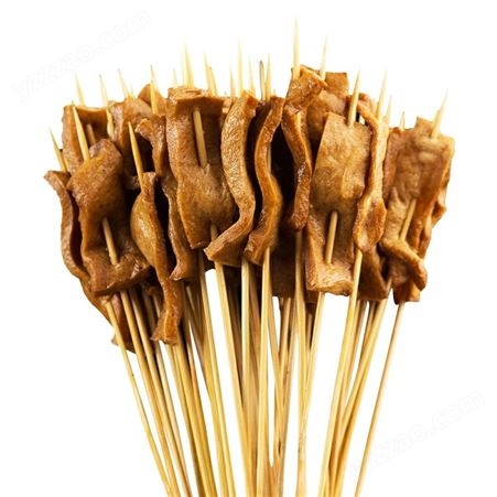 百叶豆干小串 黄干串串铁板豆腐串 油炸烧烤食材