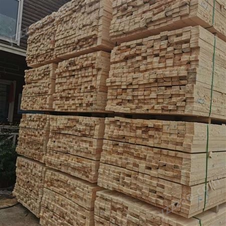 4*6建筑木方白松 支持定制 良美建材 木材加工厂 坚固耐用