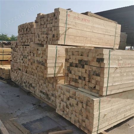 建筑木方 樟子松防腐木材加工厂 良美建材 支持定制