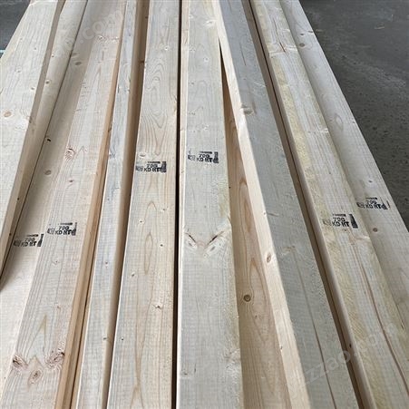 防腐建筑木方 4×6白松工程用 良美建材 支持定制