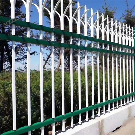 小区锌钢围墙护栏围栏铁艺防护栏别墅厂区学校隔离栏杆