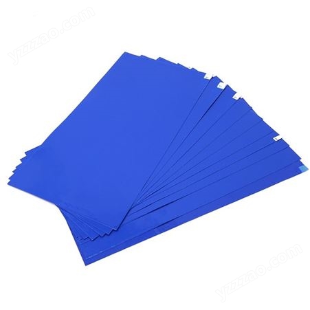 邦尼粘尘垫 可撕式蓝色PE除尘脚踏垫 无尘室风淋门常用